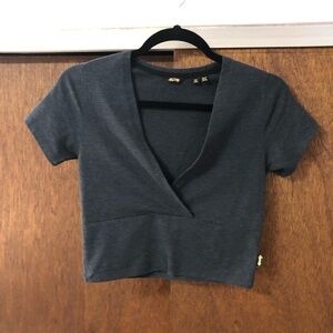 Superdry Dark Blue Crop Top